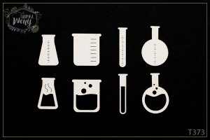 Tekturka -T373- SZKOŁA - PRZEDMIOTY - chemia