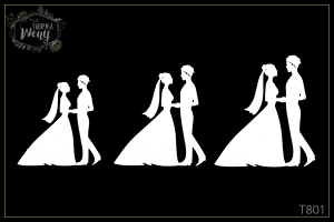 Tekturka -T801- para młoda - zestaw 3 szt