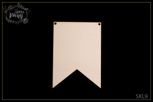 BAZA SKLEJKA -SKL9- BANEREK 10X14 CM