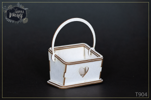 Tekturka 3D -T904- koszyk do boxa - wersja 3