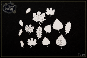 Tekturka -T749- JESIEŃ - listki 1