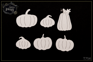 Tekturka -T754- JESIEŃ - dynie