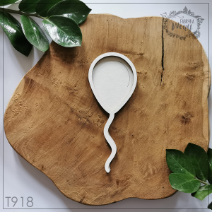 Tekturka -T918- shaker box - BALONIK - 12 cm