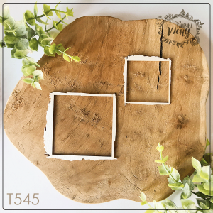 Tekturka -T545- ramka szarpana - 2 szt