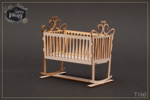 Tekturka 3D -T160- kołyska 1