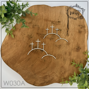 Tekturka -W030A - Golgota - 2 szt