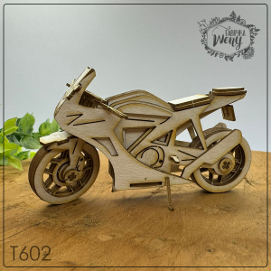 Tekturka 3D -T602- MOTOCYKL / MOTOR