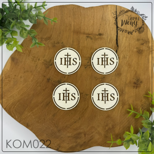 Tekturka -KOM022- hostie 1 - 4 szt - Komunia