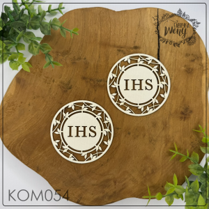 Tekturka -KOM054- hostie 5 - 6 cm - 2 szt - Komunia