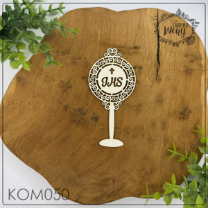 Tekturka -KOM050- monstrancja 1 - Komunia