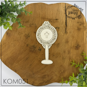 Tekturka -KOM051- monstrancja 2 - Komunia