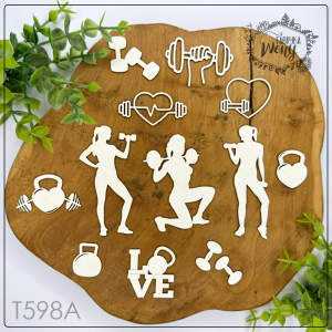 Tekturka -T598A- fitness / siłownia