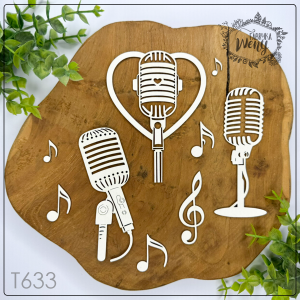 Tekturka -T633- mikrofony / muzyka