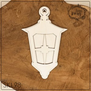 BAZA SKLEJKA -SKL98- LATARENKA Z ISKIERKĄ -warstwowa- 20 cm